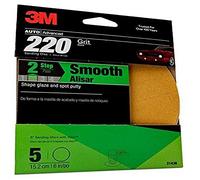 3M 31438 Stikit Gold - Disco de grano P220A de 6 pulgadas (paquete de 20)