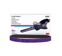 3M 33452 CINTA ABRASIVA CON MINERAL CERÁMICO GRANO 80+ 20 X 520 MM PIEZAS 10
