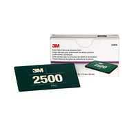 3M 33900 115 mm x 62 mm Abrasive 2500 tarjetas de eliminación de defectos de pintura, caja de 15 hojas