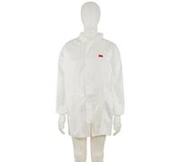 3M 44403XL Bata de Laboratorio, blanca, 3XL