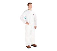 3M 4520M Traje Protector, Tipo 5/6, Blanco, Talla M