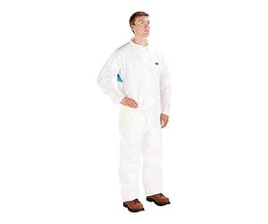 3M 4520M Traje Protector, Tipo 5/6, Blanco, Talla M (Paquete de 2)
