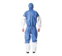 3M™ 4535 Traje de protección, blanco+azul, tipo 5/6, talla L - Pack de 20 Unidades