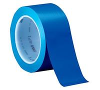 3M 471 Cinta de Marcación y Seguridad, 19 mm x 33 m, 48 unidades, Azul