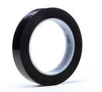 3M 471 Cinta de Marcación y Seguridad, 25 mm x 33 m, 36 unidades, Negro