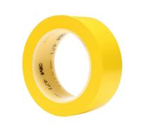3M 471 Cinta de Marcación y Seguridad, 50 mm x 33 m, 24 unidades, Amarillo