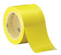 3M 471 Cinta de Marcación y Seguridad, 75 mm x 33 m, 12 unidades, Amarillo