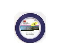3M 471+ PN6405 Cinta de vinilo índigo, convenientemente empaquetada, 1/4" x 36 yardas (paquete de 1)