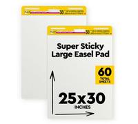 3M 559 -Post-it bloques de tablas para citas (Blanco, Papel, Retrato, 635 mm, 775 mm), juego de 2 unidades