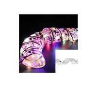 3M/5M Cinta Encaje Luminosa Navidad Árbol Hogar Navidad Año Nuevo | Añade un toque mágico a tu hogar con nuestra cinta brillante de encaje.(Silver-color,3 Meter(118in))