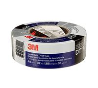 3M Cinta americana superresistente DT17, Negro, 48 mm x 32 m, 0.43 mm, envueltos individualmente