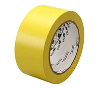 3M 764i Cinta de Vinilo de Uso General, 50 mm x 33 m, 24 unidades, Amarillo