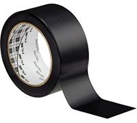 3M 764i Cinta de Vinilo de Uso General, 50 mm x 33 m, 24 unidades, Negro