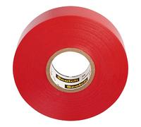 3M 80611211568 Scotch 35 Cinta Eléctrica de Vinilo para Marcación en Color, 19 mm x 20 m, 1 rollo, Rojo