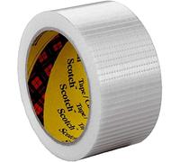 3M 8959 Cinta de Filamentos Bidireccionales, 25 mm x 50 m, 36 unidades | Transparente 36 Pack