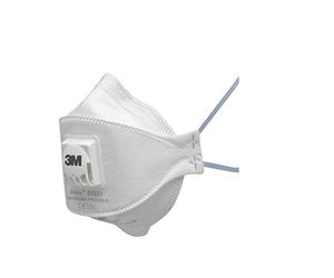 3M 9322+SV Mascarilla Autofiltrante para Partículas FFP2 con válvula, 5 unidades
