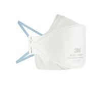 3M Aura 9320D+ FFP2 - Mascarilla de protección respiratoria desechable con partículas FFP2, sin válvula, 5 unidades/caja