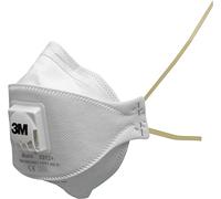 3M Mascarilla para partículas Aura 9312+ FFP1 con válvula 10 mascarillas Blanco Talla única