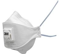 3M™ Aura™ Mascarilla para partículas, FFP2, con válvula, 9322+, 10 máscaras por paquete