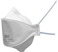 3M Aura Mascarilla para partículas, FFP2, sin válvula, 9320+, 20 máscaras por paquete, Blanco, Talla única