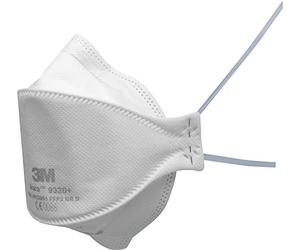 3M Aura Mascarilla para partículas, FFP2, sin válvula, 9320+ | 20 máscaras por paquete, Blanco, Talla única