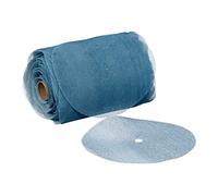 3M Blue Net Disc Roll 36423, 6 pulgadas, grado 180+, paquete de 100, el mejor en su clase, prácticamente libre de polvo, rollo de hoja abrasiva