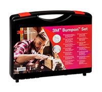 3M Bumpon Topes Protectores Adhesivos set 017 Transparente y Negro