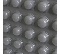 3M Bumpons SJ 5003 - Topes elásticos autoadhesivos, forma semiesférica, color gris, negro o blanco, 11,1 mm de diámetro, 5 mm de altura/gris, 56 unidades
