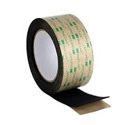 3M Cierre recerrable de perfil bajo de doble bloqueo [Negro] (SJ4575): 2 in. x 10 ft. (Negro)