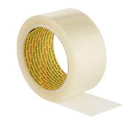 3M Scotch 305 PP - Cinta adhesiva para embalar (12 rollos, calidad 3M, 66 m x 50 mm), transparente