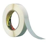 3M Cinta Adhesiva con Papel Fieltro de Tirantes, 9040, 50 mm x 50 m, 0,1 mm, 16 unidades, Crema