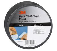 3M Cinta Americana de Uso General 2903, Negro, 48 mm x 50 m, 1 Unidad | Resistente al Agua