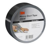 3M 2904 Cinta americana de uso general, 48 mm x 50 m, 1 unidad, Negro