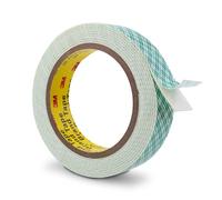 3M Cinta de Espuma de Doble Cara 25 mm x 300 cm Blanca 1 Rollo de Cinta de Poliuretano de Uretano para Unir Fijar Montar Señalización Interior Placas de Identificación