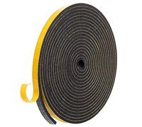 3m cinta de sellado impermeable, 9 * 3mm cinta selladora baño, cinta adhesiva impermeable, cinta selladora para juntas, cinta de retención, para montaje de fregaderos y fregaderos empotrables(negro)