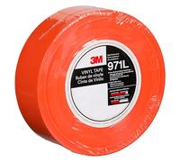 3M Cinta Duradera para Marcar Pisos 971L, Orange, 50.8 mm x 33 m, 0.43 mm, Individually Wrapped Conveniently Packaged