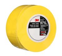 3M Cinta Duradera para Marcar Pisos 971L, Yellow, 76.2 mm x 33 m, 0.43 mm, Individually Wrapped Conveniently Packaged