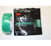 3M Cinta sin rodillas Tri-Line de 9 mm - 50 m (164 ft) única que garantiza un ancho preciso de la tira consistente de un extremo del coche a otro.