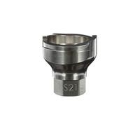 3M CJTDDAN PPS 2.0 Adaptador de Pistola de pulverización #S21 26105 14 mm Hembra Rosca de 1.0 mm Conecta numerosas Marcas de Pistolas de Pintura al Sistema de pulverización de Pintura PPS 2.0, 1