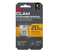 3M Claw 3PH20-2UKN - Percha para paneles de yeso (20 kg, 2 unidades)