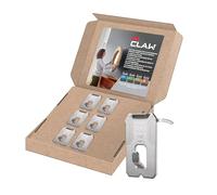 3M CLAW Ganchos para Colgar Cuadros en paredes de yeso, 6 Ganchos - Para fijar objetos pesados, Espejos, Decoración del hogar - Sin herramientas - Soporta hasta: 20kg