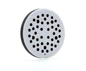 3M Clean Sanding - Almohadilla de disco de interfaz suave, 44 agujeros, almohadilla de respaldo de disco para lijadora al vacío, accesorio de gancho y bucle, 5 x 0.5 pulgadas, 28321