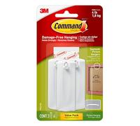 3M Comando 17042 - Gancho, color blanco, paquete de 3