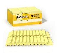 3M Company - Post-It Notes Value Pack Canary Yellow 1.5x2" - 24 Pads
