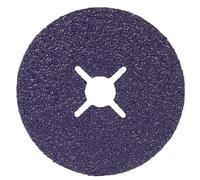 3M Cubitron 3 1182C Disco de Fibra, 36+, 125 mm x 22 mm, Ranurado, Paquete de 25 Unidades