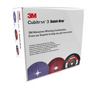 3M Cubitron 3 Disco de fibra 1182C, 125 mm, XO-RD Disco, 1 x Plato