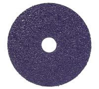 3M Cubitron 3 Disco de fibra 1182C, 36+, 6 x 7/8 pulgadas, troquel 600T, reduce el cambio, aumenta la productividad, uso en acero suave o al carbono, para biselar, molienda pesada, eliminación de