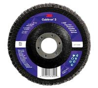 3M Cubitron 3 Flap Disc 1169F, 40+, T27-Flat, 4-1/5.1 cm x 7/20.3 cm, 10 ea/caja