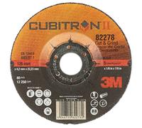3M Cubitron II Disco de corte y desbaste T27, 115 mm x 4.2 mm x 22,2 mm, 36+, 1/Caja