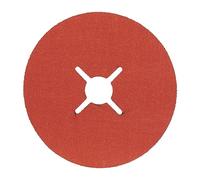 3M Cubitron II Disco de Fibra 987C, 125 mm x 22 mm, 60+ Ranurado, 4 x 25 Discos/Caja
